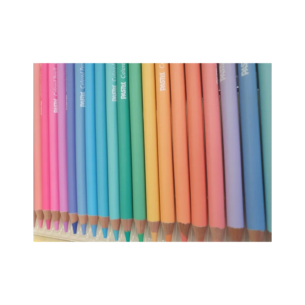 ASTRA Luxusné pastelové farbičky 50ks, 4mm tuha, 312121004