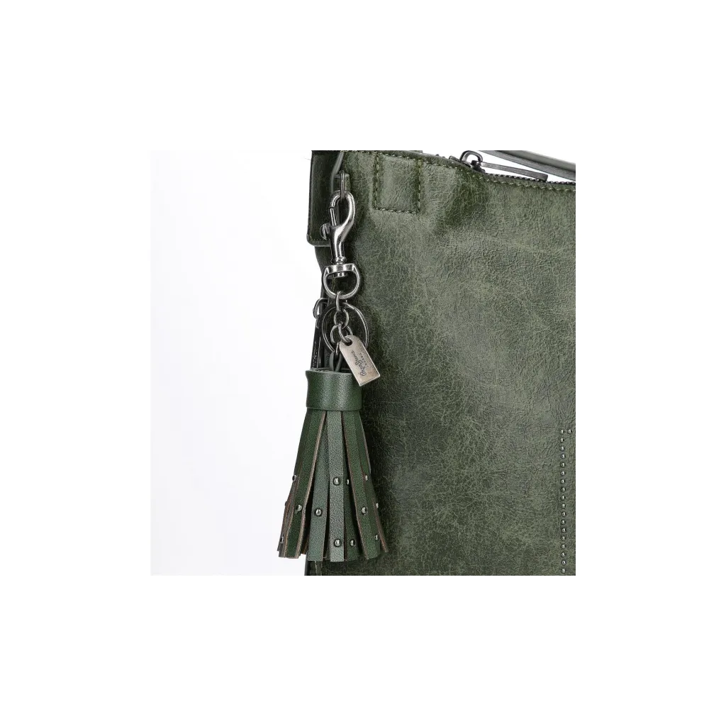 Dámský fashion batoh PEPE JEANS DONNA Green / Olivově zelená, 7272132
