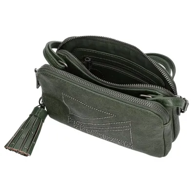 Dámska kabelka PEPE JEANS DONNA Green / Olivovozelená, 7275132 Dámska kabelka PEPE JEANS DONNA Green / Olivovozelená, 7275132