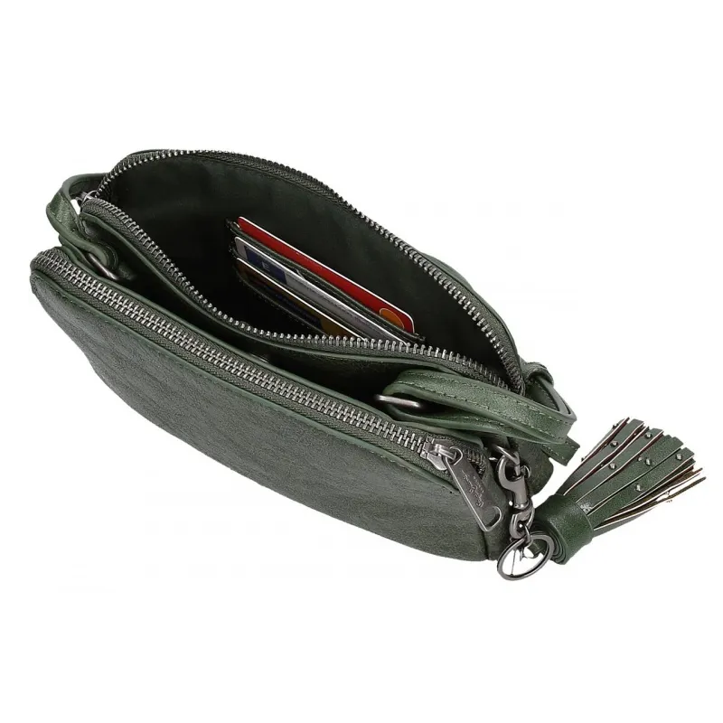 Dámska kabelka PEPE JEANS DONNA Green / Olivovozelená, 7275132 Dámska kabelka PEPE JEANS DONNA Green / Olivovozelená, 7275132