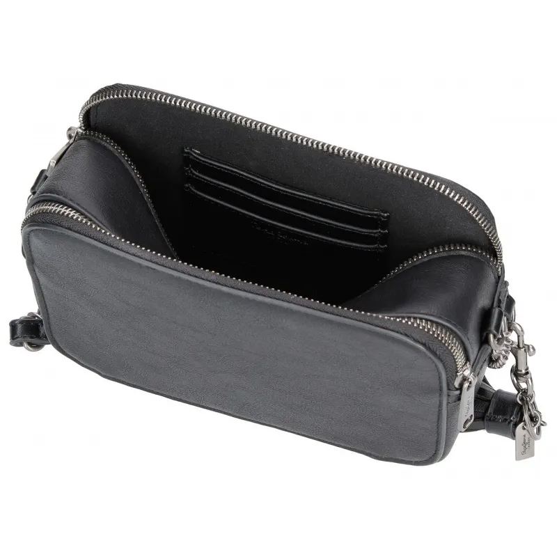 Dámska kabelka PEPE JEANS DONNA Black / Čierna, 7275231 Dámska kabelka PEPE JEANS DONNA Black / Čierna, 7275231