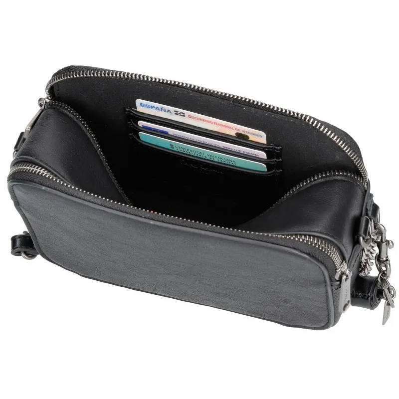 Dámska kabelka PEPE JEANS DONNA Black / Čierna, 7275231 Dámska kabelka PEPE JEANS DONNA Black / Čierna, 7275231