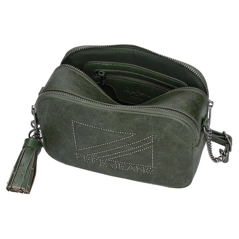 Dámska kabelka PEPE JEANS DONNA Green / Olivovozelená, 7275232 Dámska kabelka PEPE JEANS DONNA Green / Olivovozelená, 7275232