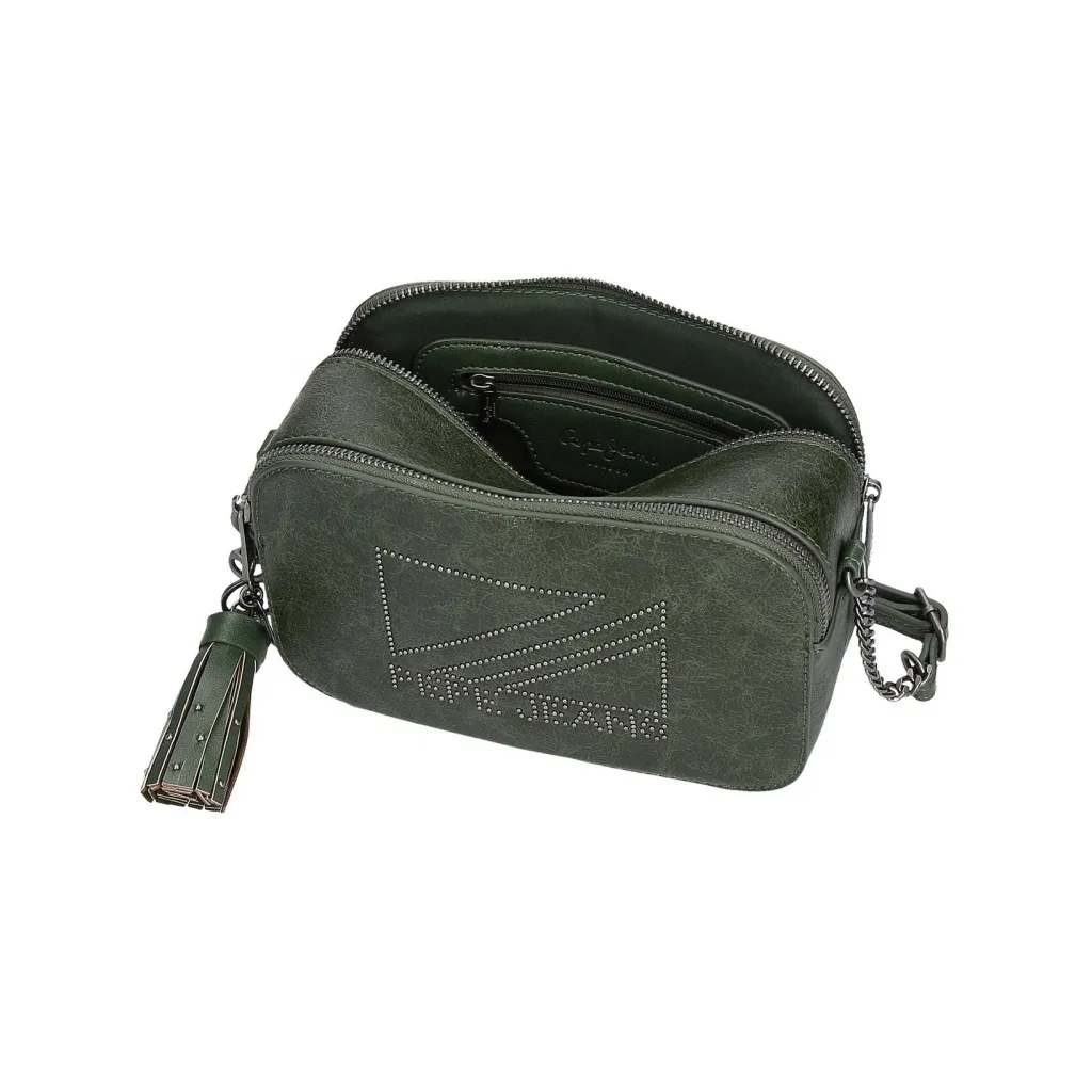 Dámska kabelka PEPE JEANS DONNA Green / Olivovozelená, 7275232