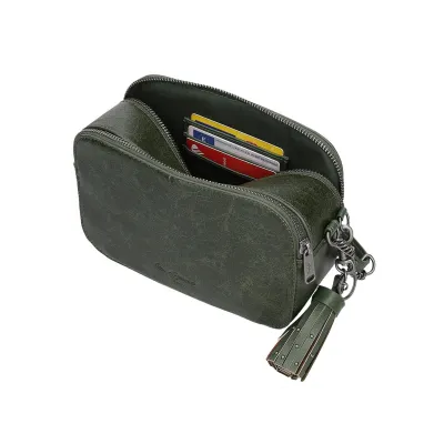 Dámska kabelka PEPE JEANS DONNA Green / Olivovozelená, 7275232 Dámska kabelka PEPE JEANS DONNA Green / Olivovozelená, 7275232