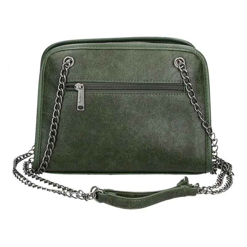 Dámska kabelka PEPE JEANS DONNA Green / Olivovozelená, 7275332 Dámska kabelka PEPE JEANS DONNA Green / Olivovozelená, 7275332