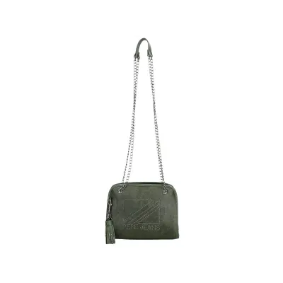 Dámska kabelka PEPE JEANS DONNA Green / Olivovozelená, 7275332 Dámska kabelka PEPE JEANS DONNA Green / Olivovozelená, 7275332