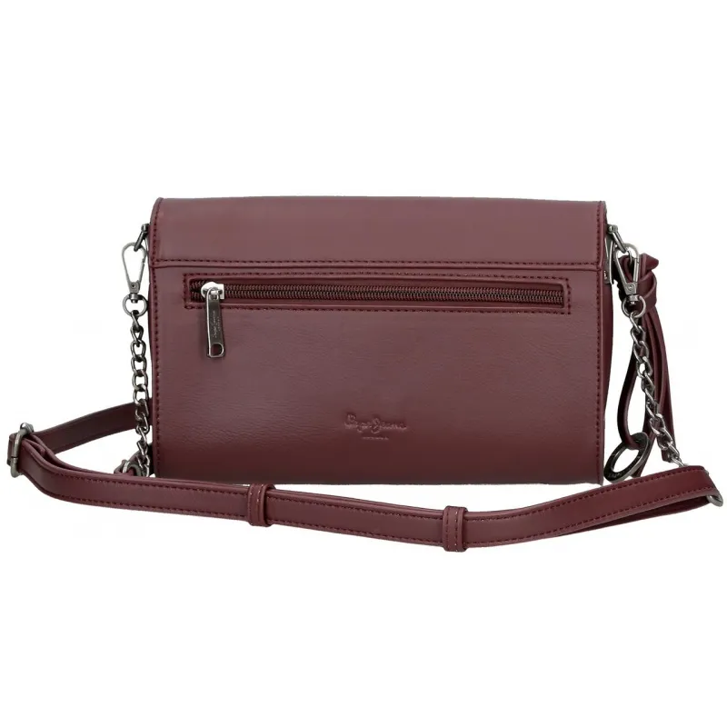 Dámská kabelka PEPE JEANS Mara Bordeaux / Bordová, 7245232 Dámská kabelka PEPE JEANS Mara Bordeaux / Bordová, 7245232