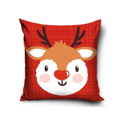 Vánoční povlečení na polštářek SOBÍK, 40/40cm, PNL225070
