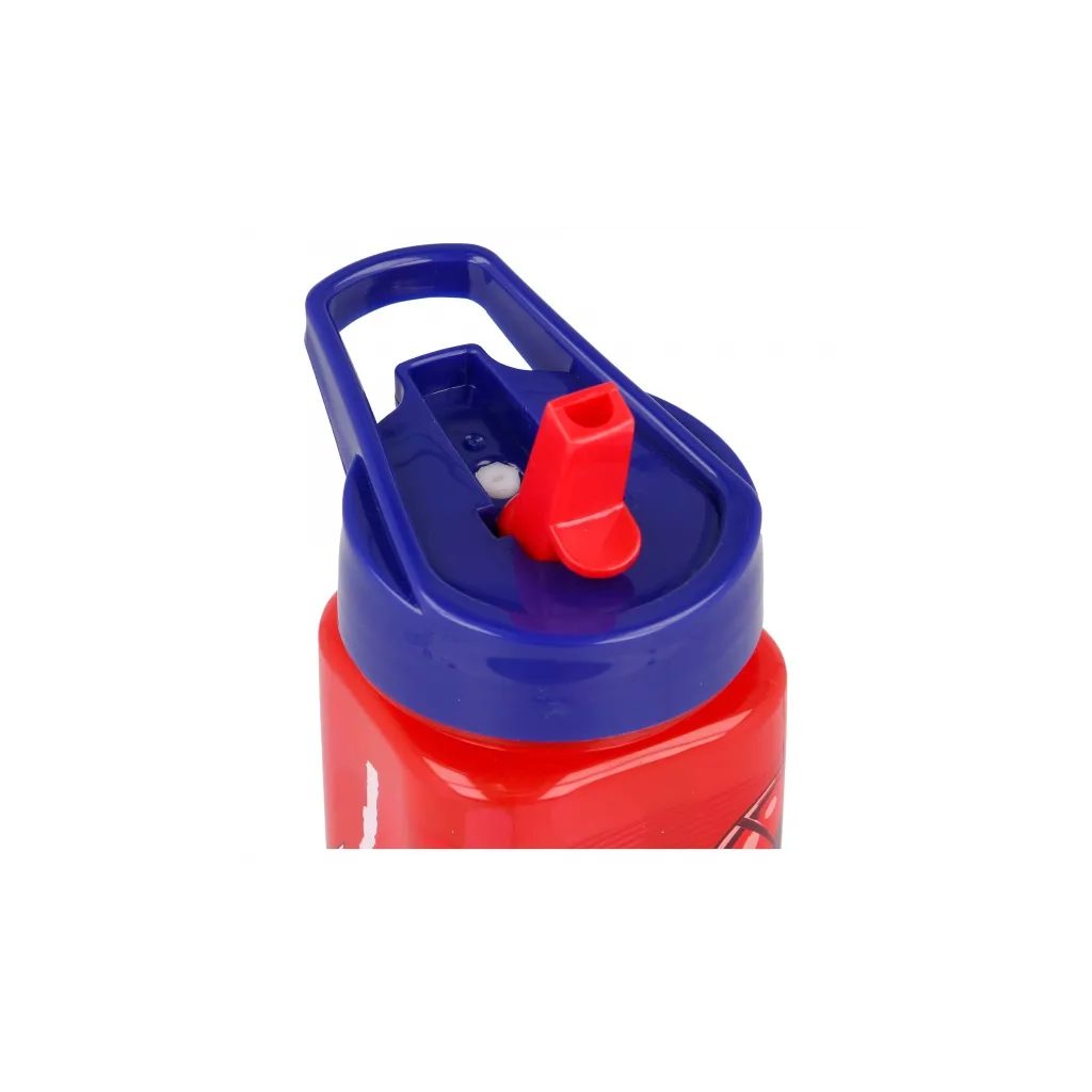 Plastová hranatá láhev s výsuvným brčkem AVENGERS, Tritan 530ml, 57714