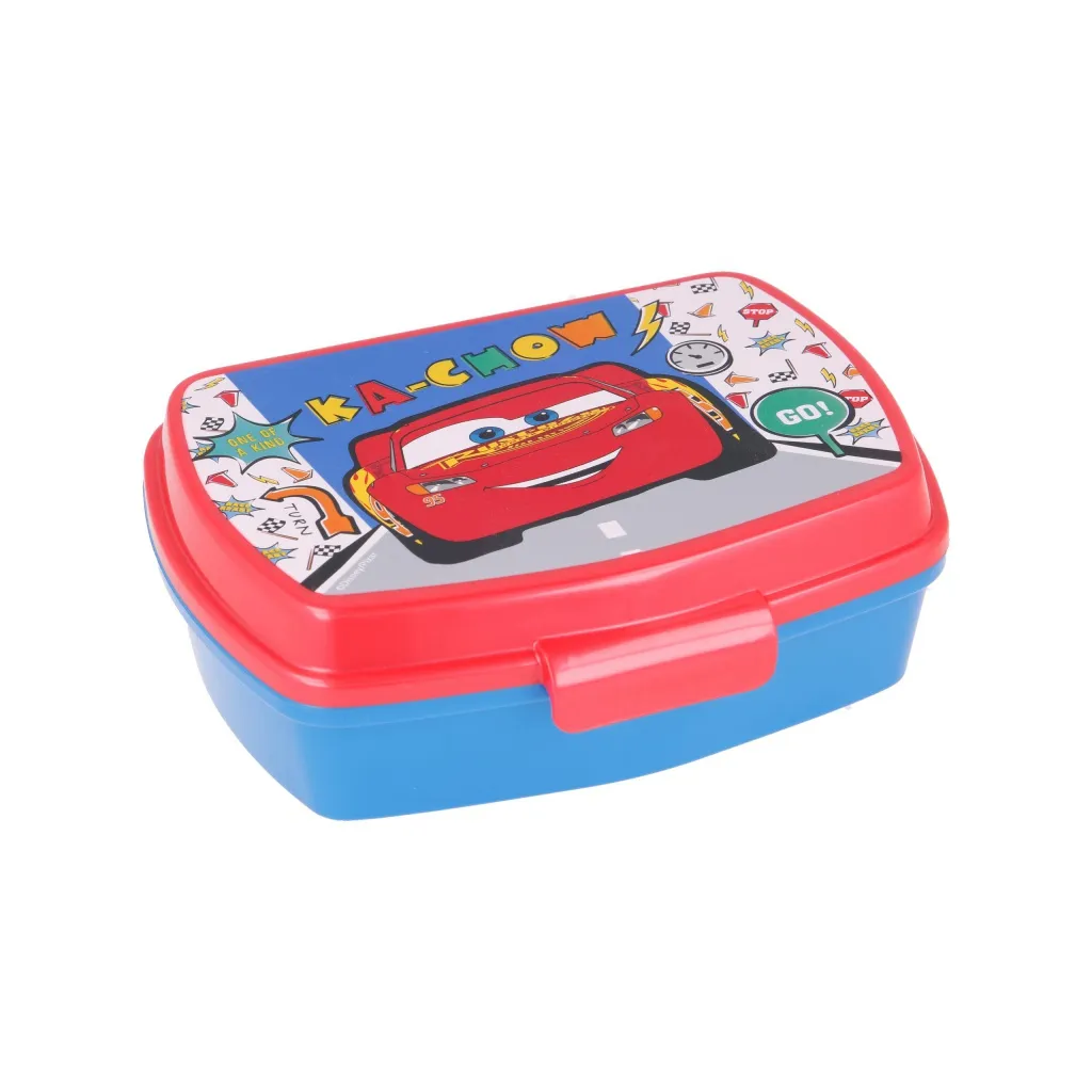 Detský box na desiatu Disney Cars 17×14×6 cm