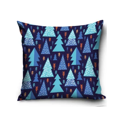 Vánoční povlečení na polštářek BLUE, 40/40cm, PD221230