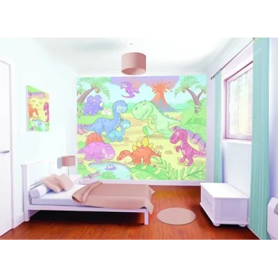 Walltastic, Dekorační fototapeta 243 x 304cm Baby Dinosauři, 40618 Walltastic, Dekorační fototapeta 243 x 304cm Baby Dinosauři, 40618
