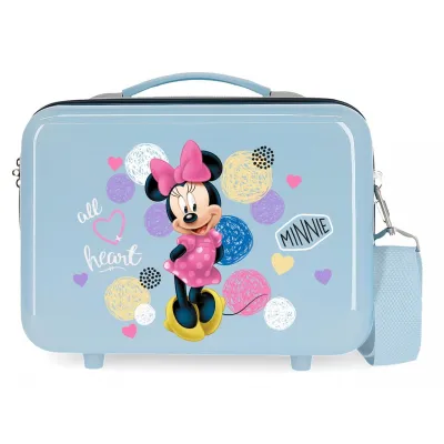 ABS Cestovný kozmetický kufrík MINNIE MOUSE Love, 21x29x15cm, 9L, 2053923 ABS Cestovný kozmetický kufrík MINNIE MOUSE Love, 21x29x15cm, 9L, 2053923