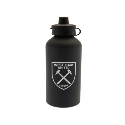 Láhev na pití WEST HAM UNITED Aluminium Drinks Bottle Black, 500ml Láhev na pití WEST HAM UNITED Aluminium Drinks Bottle Black, 500ml