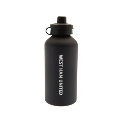 Fľaša na pitie WEST HAM UNITED F.C. Aluminium Drinks Bottle Black, 500ml Fľaša na pitie WEST HAM UNITED F.C. Aluminium Drinks Bottle Black, 500ml
