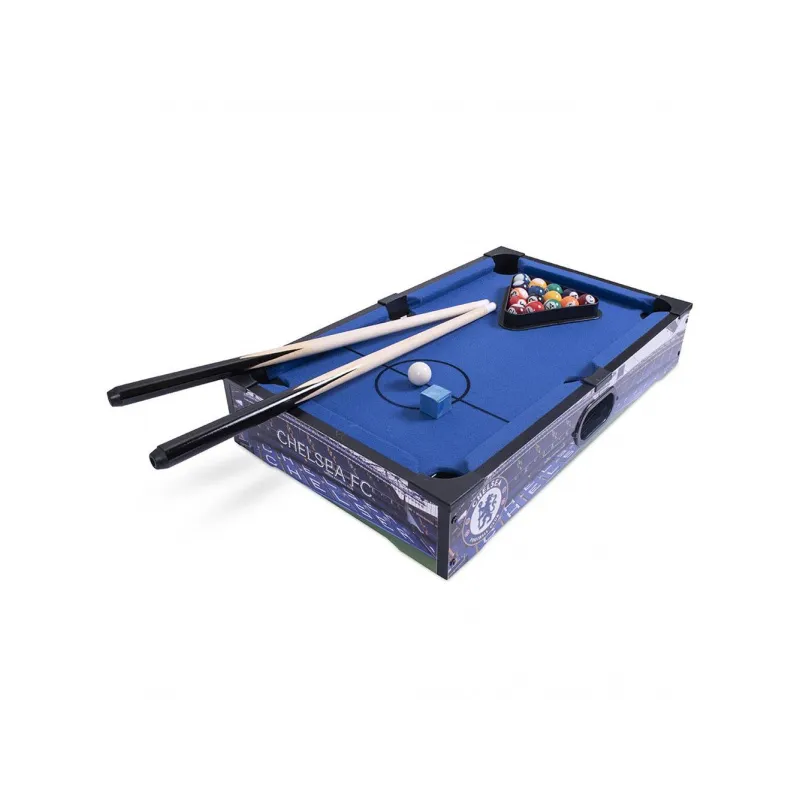 CHELSEA F.C. stolný biliard 20 inch Pool Table