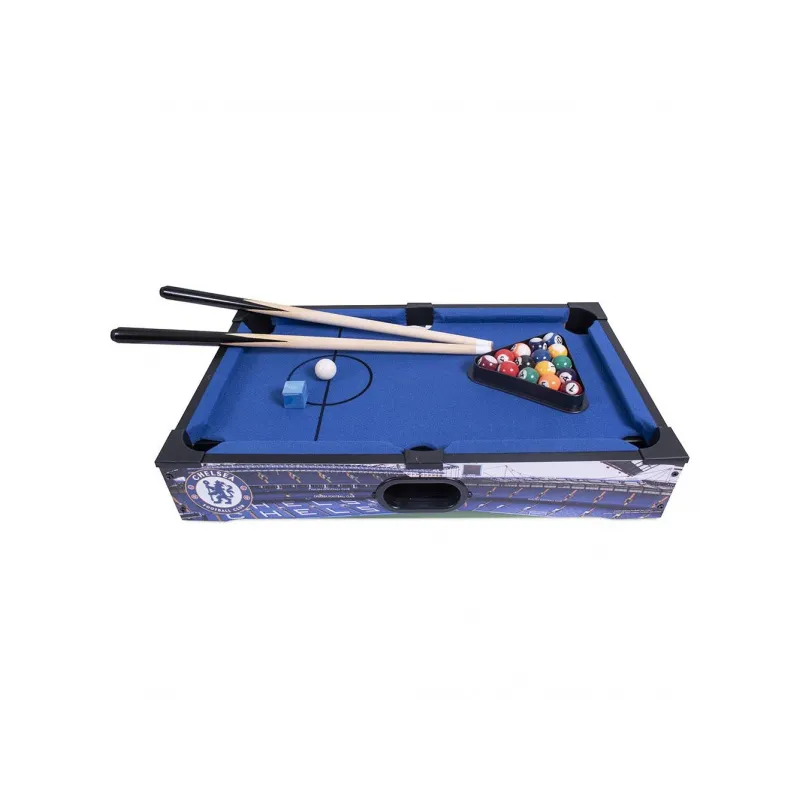 CHELSEA F.C. stolný biliard 20 inch Pool Table