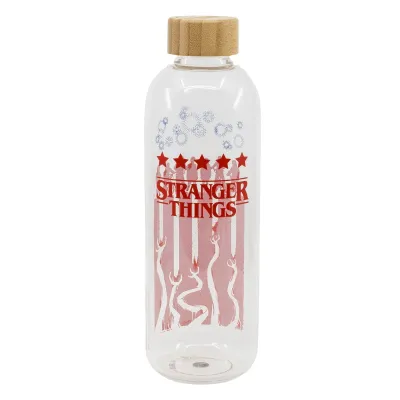 Luxusní skleněná láhev STRANGER THINGS 1030ml, 00693