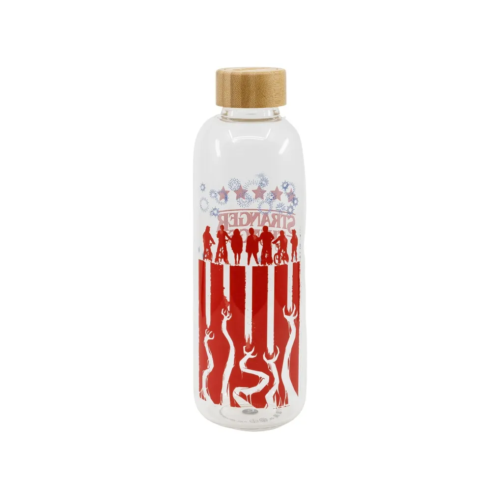 Luxusní skleněná láhev STRANGER THINGS 1030ml, 00693