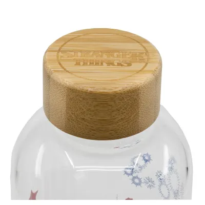 Luxusní skleněná láhev STRANGER THINGS 1030ml, 00693 Luxusní skleněná láhev STRANGER THINGS 1030ml, 00693