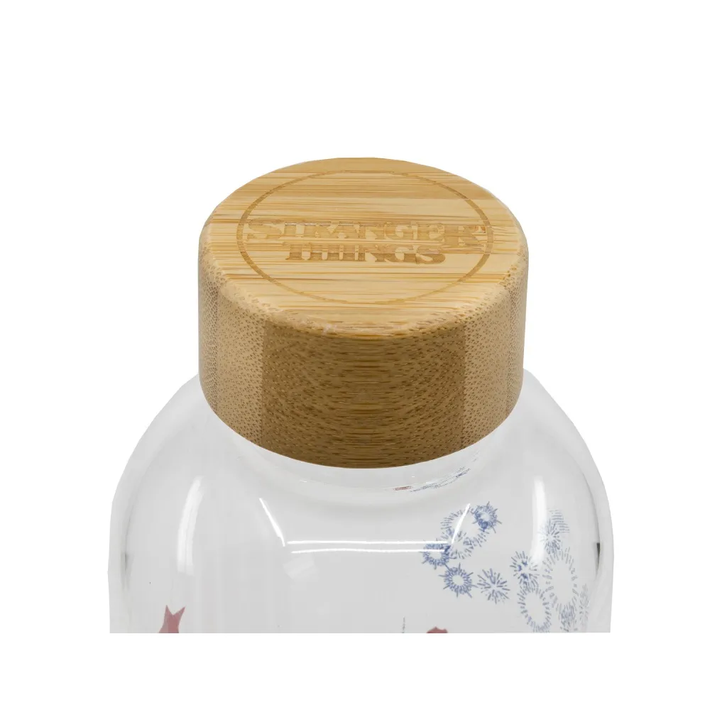 Luxusná sklenená fľaša STRANGER THINGS 1030ml, 00693