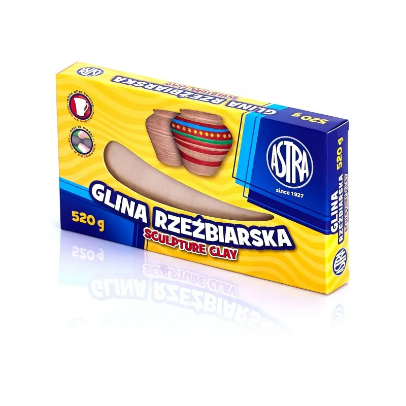 ASTRA Sochárska / keramická hlina 520g, 83810900 ASTRA Sochárska / keramická hlina 520g, 83810900