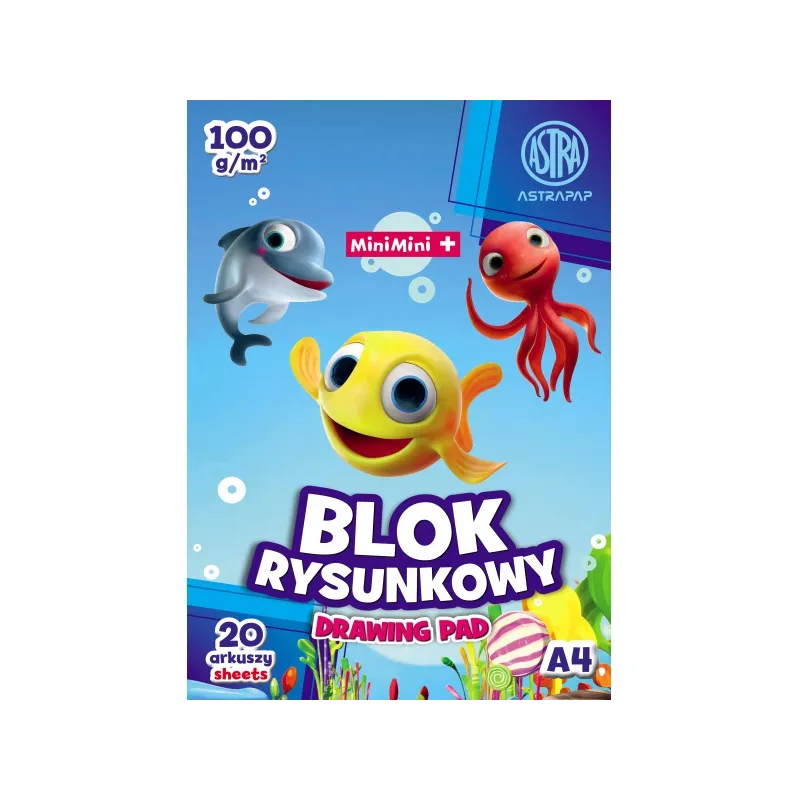 ASTRA Náčrtník / skicár A4, 20 listov 100g/m2, mix motívov, 106021001 ASTRA Náčrtník / skicár A4, 20 listov 100g/m2, mix motívov, 106021001