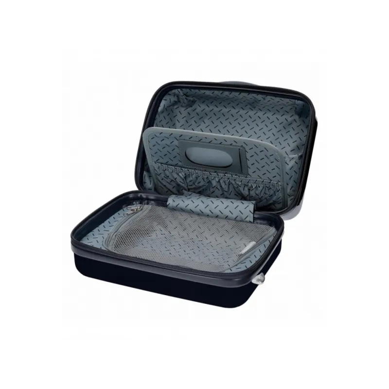 PEPE JEANS Emi, ABS Cestovný kozmetický kufrík, 21x29x15cm, 9L, 6183921 PEPE JEANS Emi, ABS Cestovný kozmetický kufrík, 21x29x15cm, 9L, 6183921