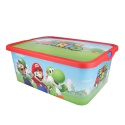 Plastový úložný box SUPER MARIO 13L, 09595