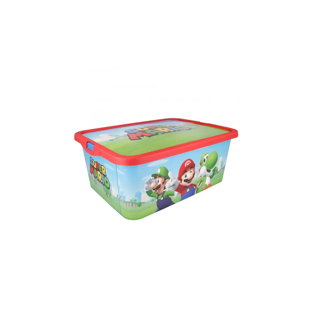Plastový úložný box SUPER MARIO 13L, 09595