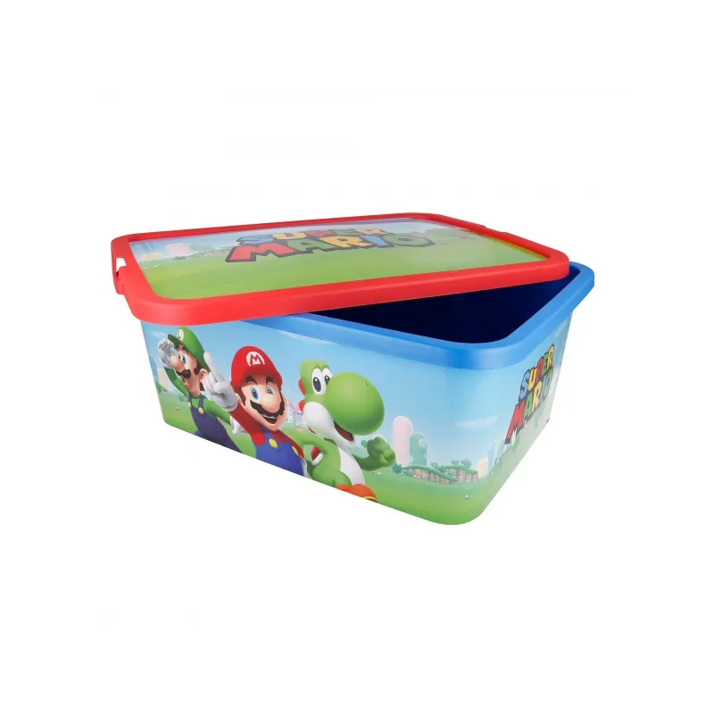 Plastový úložný box SUPER MARIO 13L, 09595 Plastový úložný box SUPER MARIO 13L, 09595