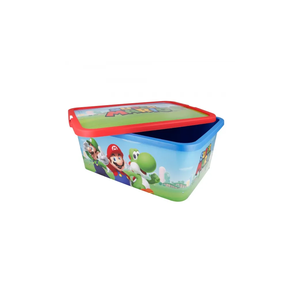 Plastový úložný box SUPER MARIO 13L, 09595
