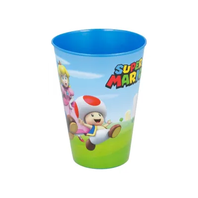 Plastový pohár SUPER MARIO 430ml, 21406 Plastový pohár SUPER MARIO 430ml, 21406