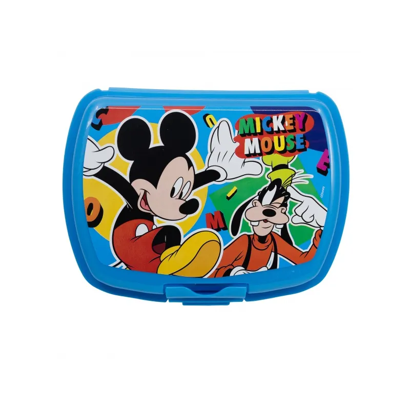 Plastový box na desiatu MICKEY MOUSE, 50138 Plastový box na desiatu MICKEY MOUSE, 50138