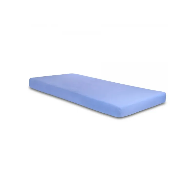 CARBOTEX Ložní prostěradlo/plachta, Jersey Světle modrá, 160/200cm, MMI04 CARBOTEX Ložní prostěradlo/plachta, Jersey Světle modrá, 160/200cm, MMI04