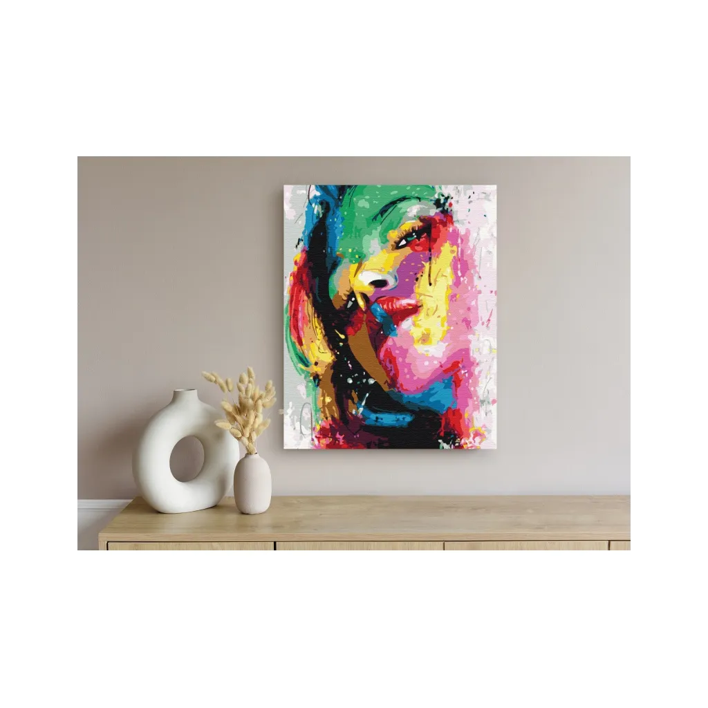 Maľovanie podľa čísel PORTRAIT MODERN, na ráme, 40x50cm, 801022905