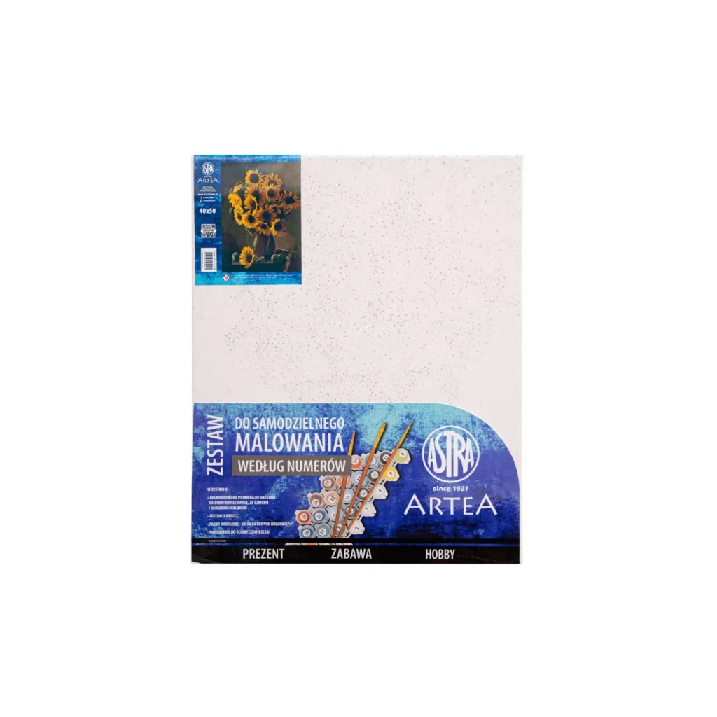 Malování podle čísel SUNFLOWERS, na rámu, 40x50cm, 801022901