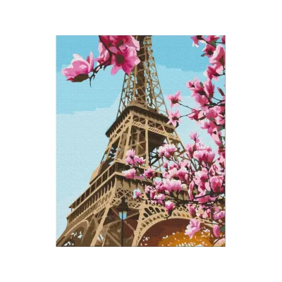 Malování podle čísel EIFFEL TOWER, na rámu, 40x50cm, 801022902 Malování podle čísel EIFFEL TOWER, na rámu, 40x50cm, 801022902