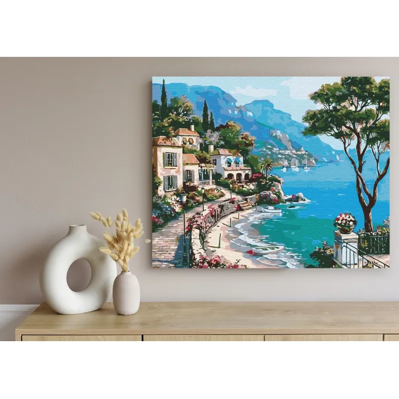 Maľovanie podľa čísel ITALIAN HOLIDAYS, na ráme, 40x50cm, 801022907 Maľovanie podľa čísel ITALIAN HOLIDAYS, na ráme, 40x50cm, 801022907