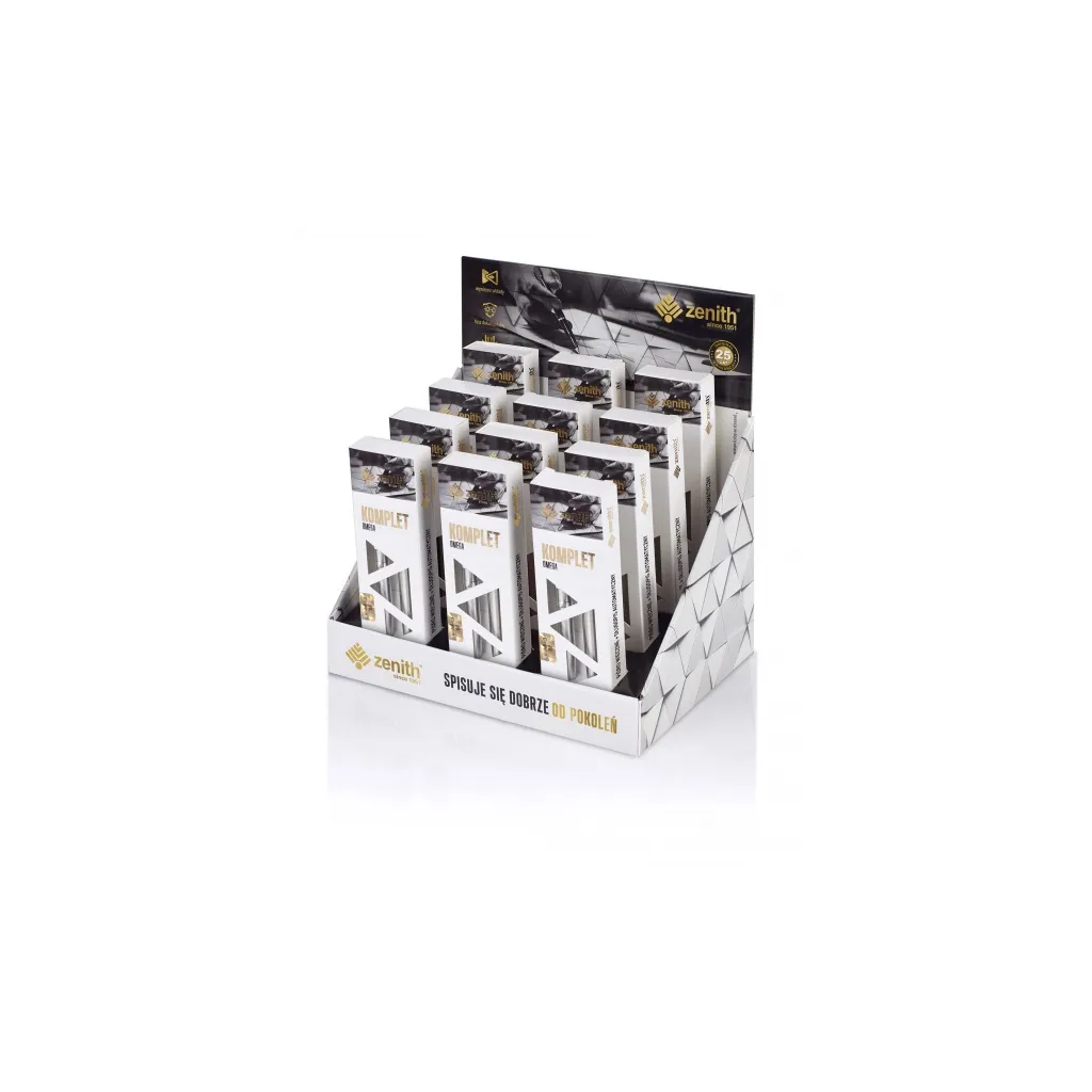 ZENITH Elegance, Luxusná sada / Guľôčkové pero 0,8mm + Plniace pero, krabička, 7600202