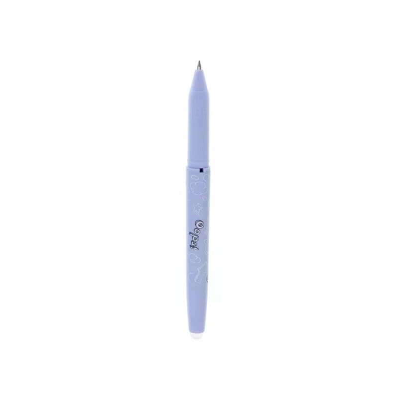 Gumovateľné pero OOPS! Pastel, 0,6mm, modré, dve gumy, stojan, mix farieb, 201022003 Gumovateľné pero OOPS! Pastel, 0,6mm, modré, dve gumy, stojan, mix farieb, 201022003