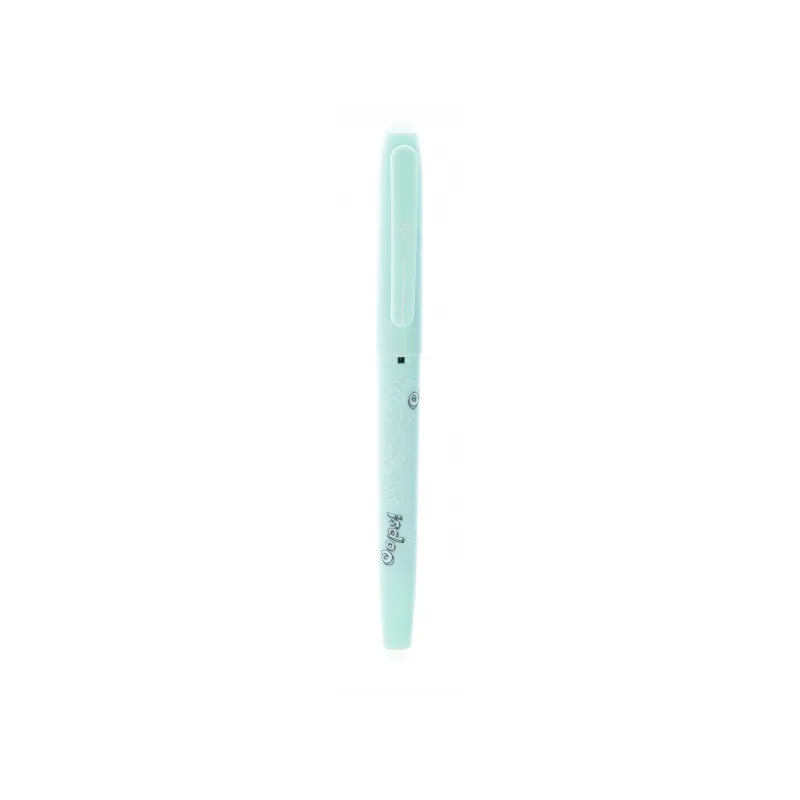 Gumovatelné pero OOPS! Pastel, 0,6mm, modré, dvě gumy, krabička, mix barev, 201022004