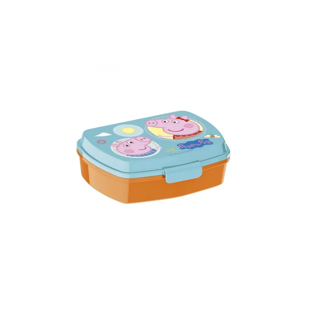 Detský box na desiatu Peppa Pig 17×14×6 cm