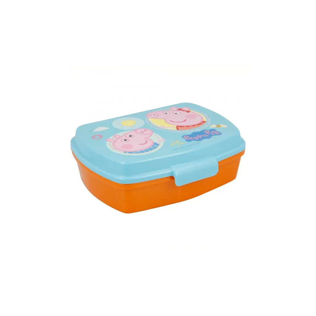 Detský box na desiatu Peppa Pig 17×14×6 cm