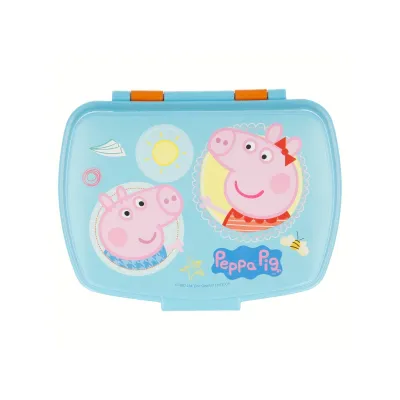 Plastový box na desiatu PEPPA PIG, 13914 Plastový box na desiatu PEPPA PIG, 13914
