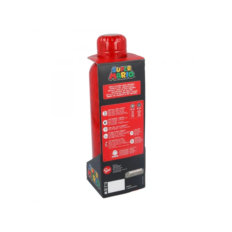 Nerezová láhev / termoska SUPER MARIO 515ml, 00381