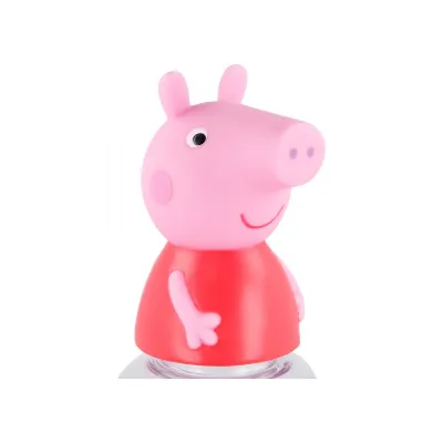 Plastová 3D fľaša s figúrkou PEPPA PIG, 560ml, 10115 Plastová 3D fľaša s figúrkou PEPPA PIG, 560ml, 10115