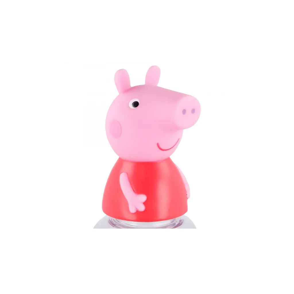 Plastová 3D láhev s figurkou PEPPA PIG, 560ml, 10115
