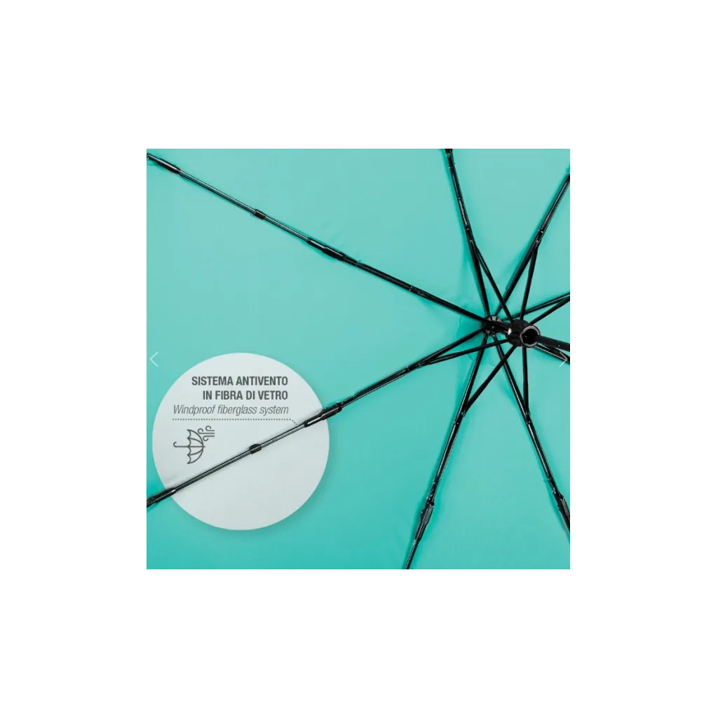 PERLETTI Dámský plnoautomatický deštník PEPERONCINO / ČILI, 26310